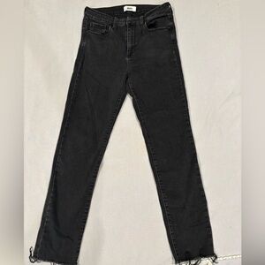 Black Straight Jeans